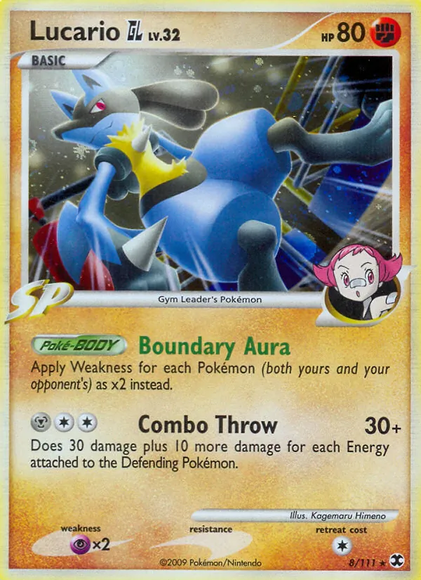 Lucario GL Rising Rivals 8/111