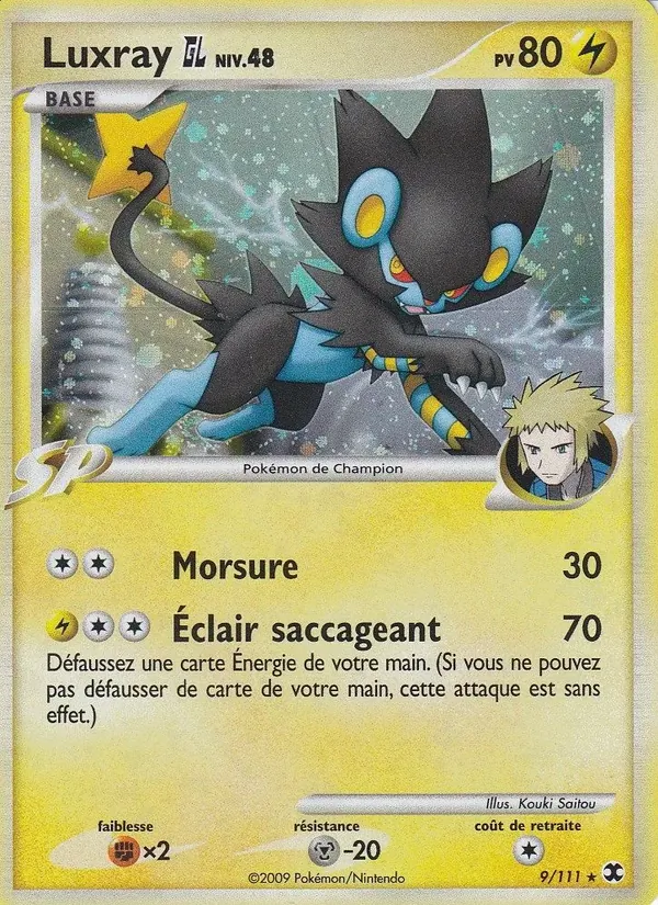 Luxray GL Niv. 48 Rivaux Émergeants 9/111