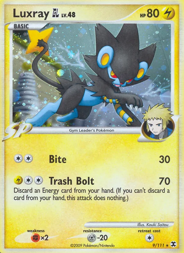 Luxray GL Rising Rivals 9/111