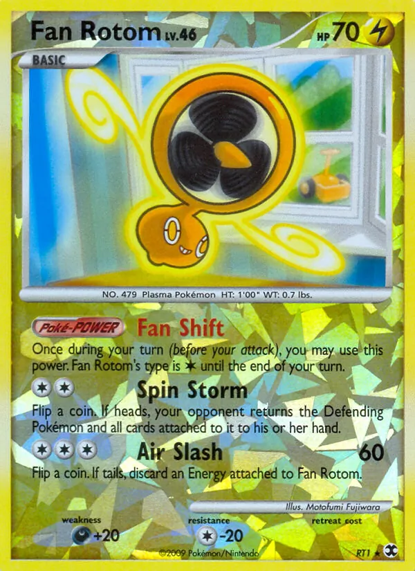 Fan Rotom Rising Rivals RT1/111