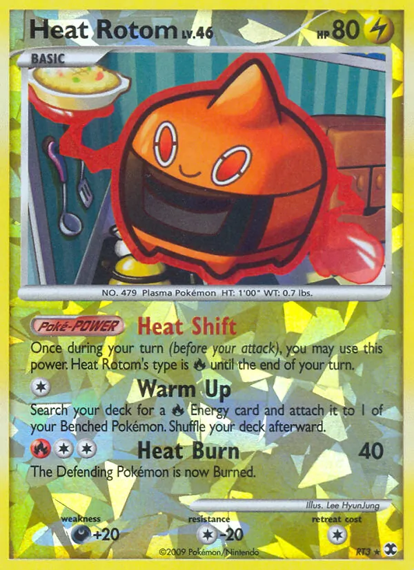 Heat Rotom Rising Rivals RT3/111