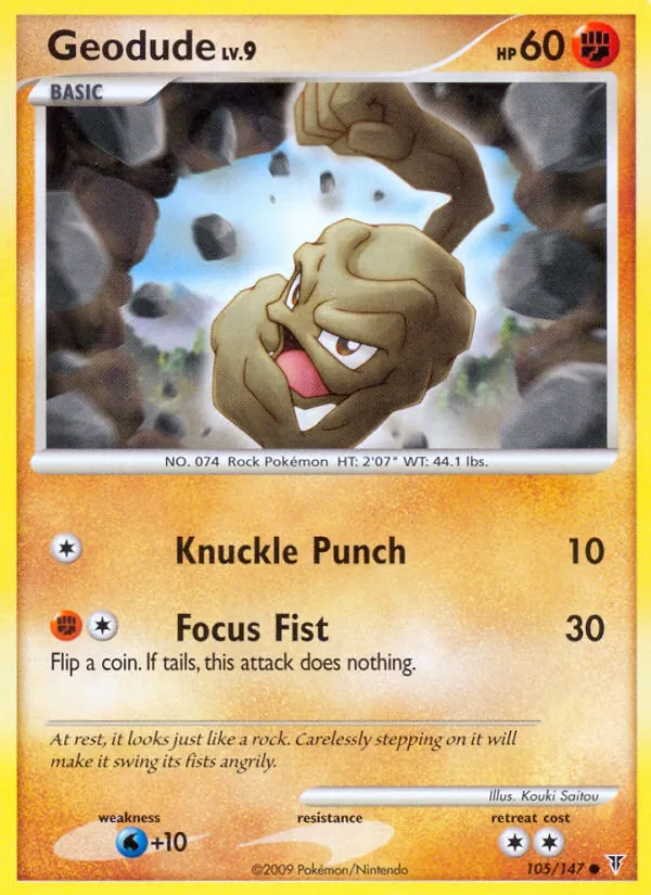 Geodude Supreme Victors 105/147