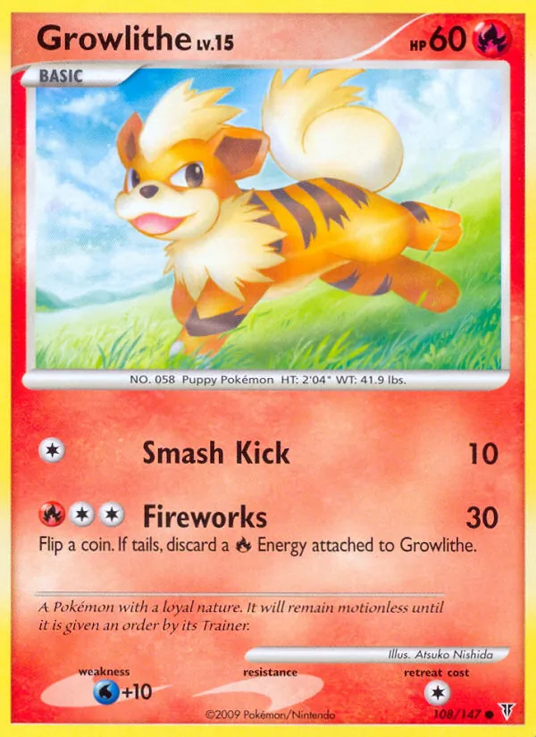 Growlithe Supreme Victors 108/147