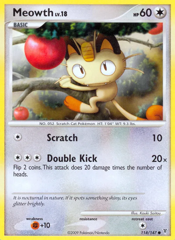 Meowth Supreme Victors 114/147