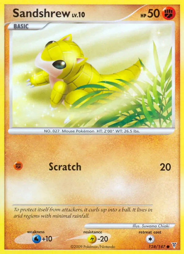 Sandshrew Supreme Victors 124/147