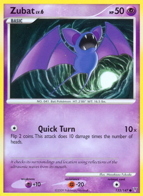 Zubat Supreme Victors 133/147
