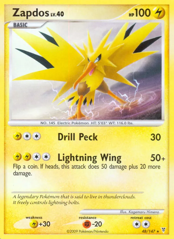 Zapdos Supreme Victors 48/147