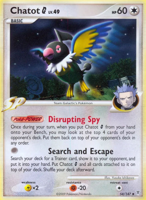 Chatot G Supreme Victors 54/147