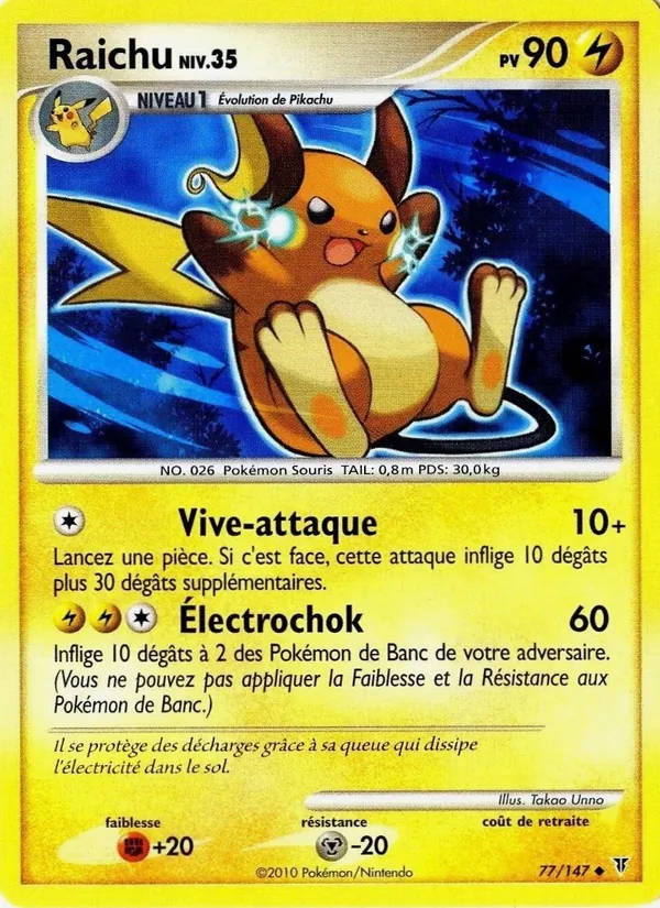 Raichu Vainqueurs Suprêmes 77/147