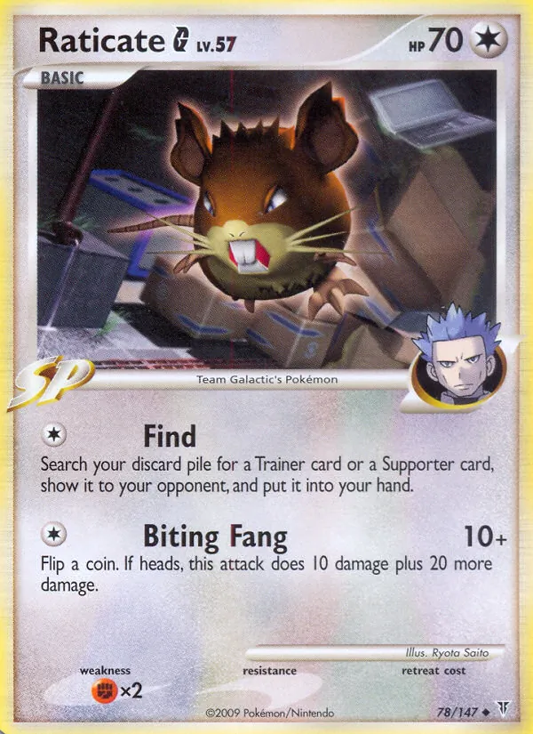 Raticate G Supreme Victors 78/147