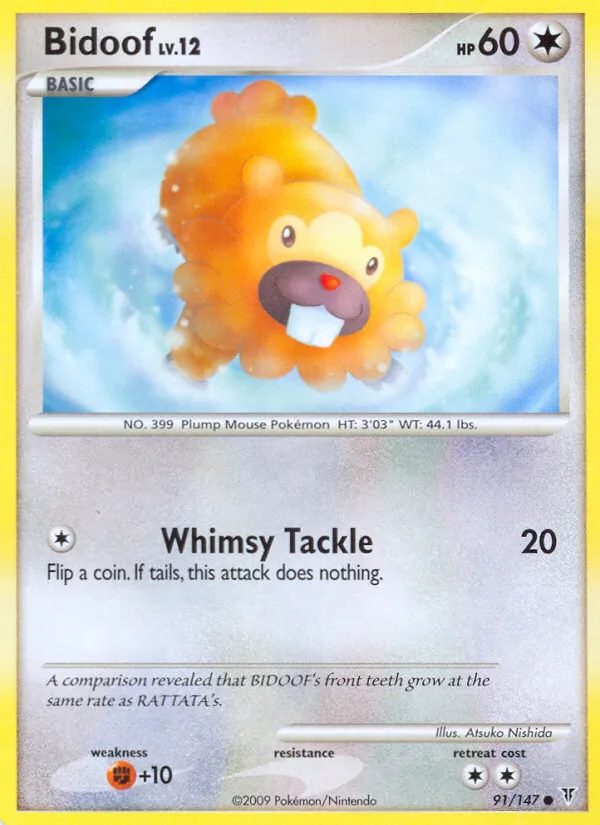 Bidoof Supreme Victors 91/147