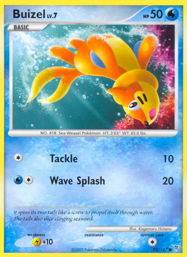 Buizel Supreme Victors 92/147