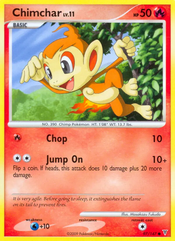 Chimchar Supreme Victors 97/147
