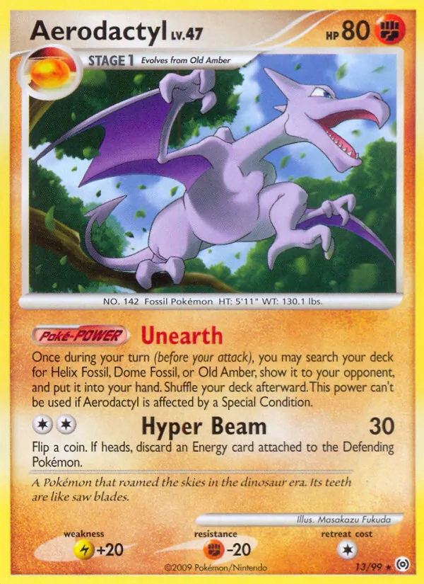 Aerodactyl Arceus 13/99