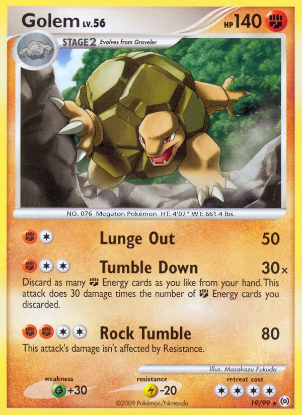 Golem Arceus 19/99
