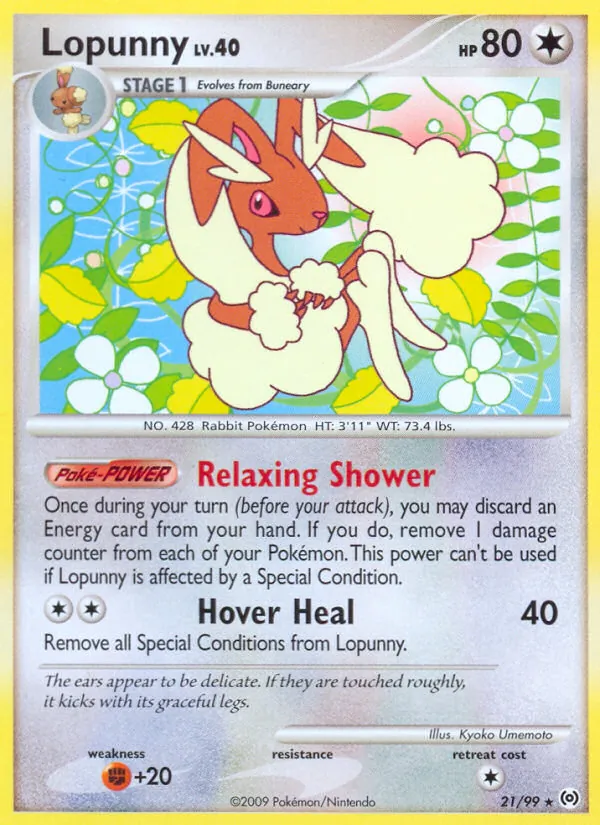 Lopunny Arceus 21/99
