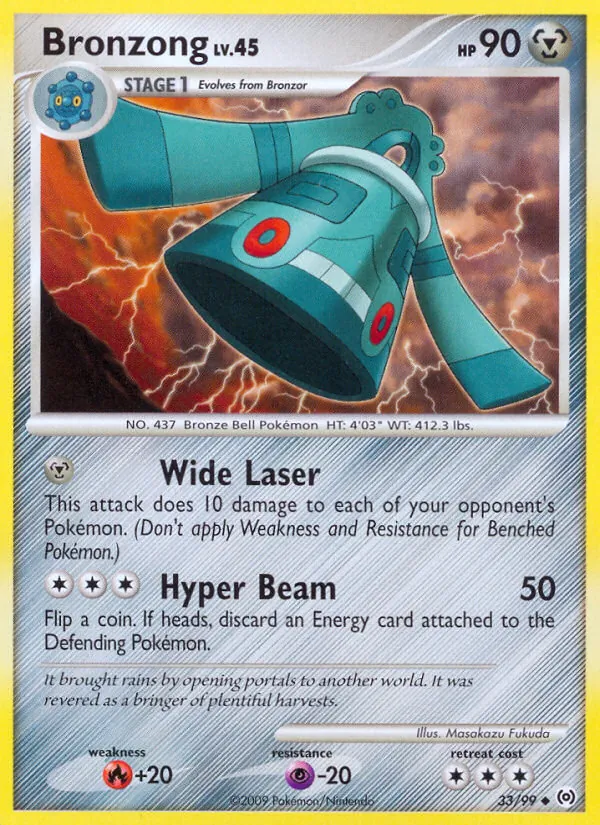 Bronzong Arceus 33/99