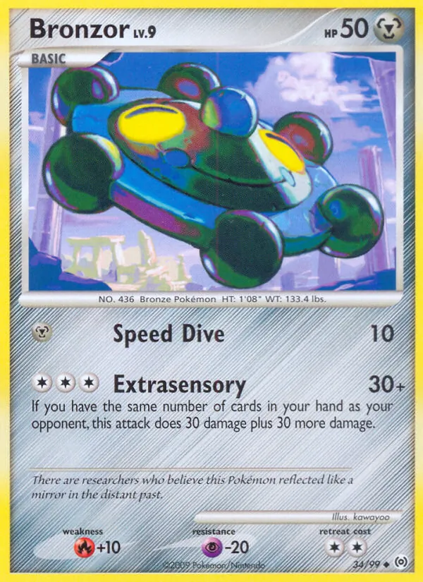 Bronzel Arceus 34/99