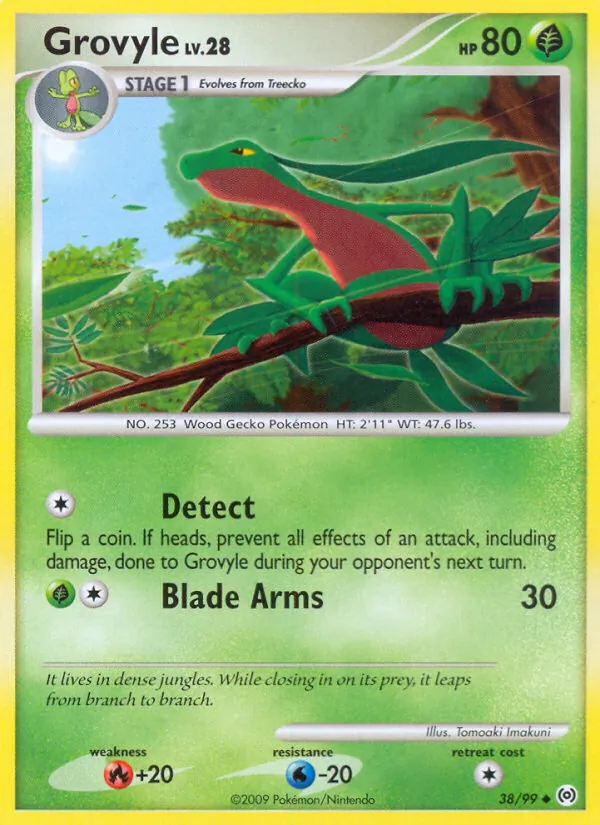 Grovyle Arceus 38/99
