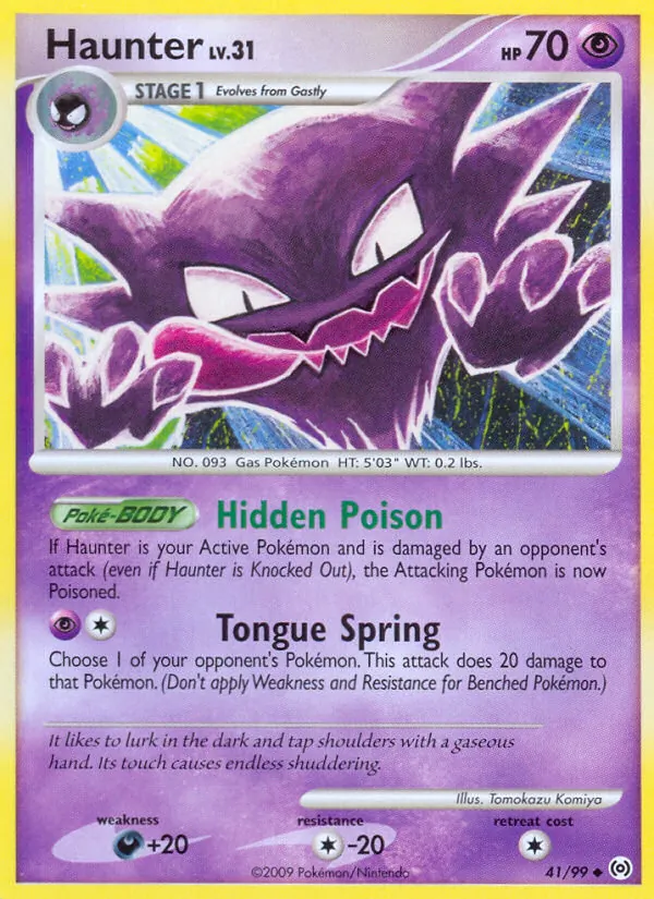 Haunter Arceus 41/99