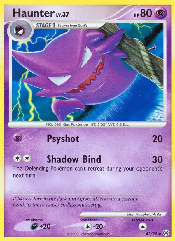 Haunter Arceus 42/99