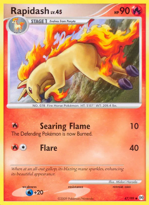 Rapidash Arceus 47/99