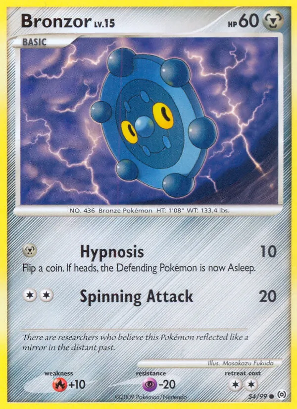 Bronzor Arceus 54/99