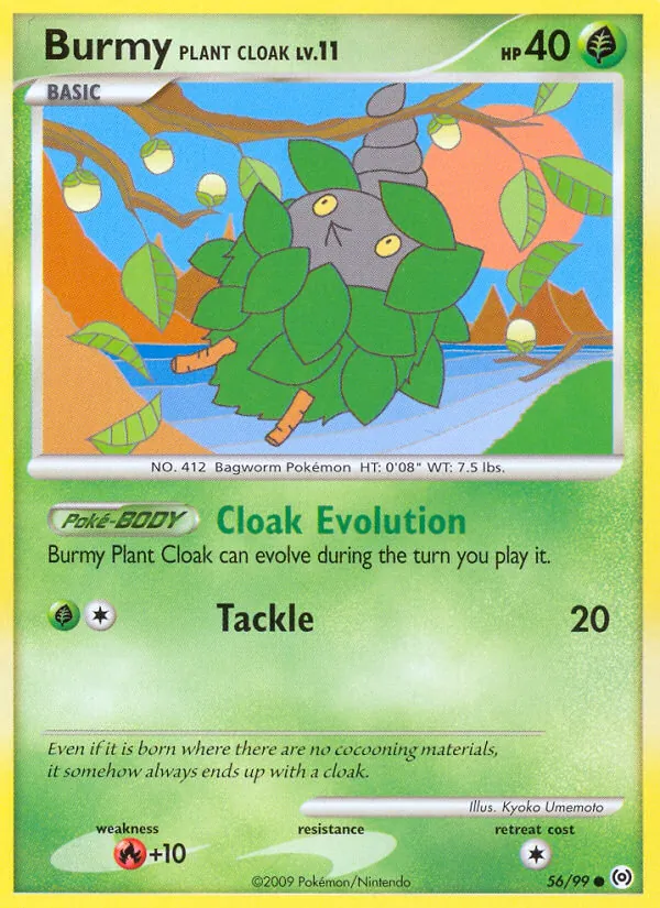 Burmy Plant Cloak Arceus 56/99
