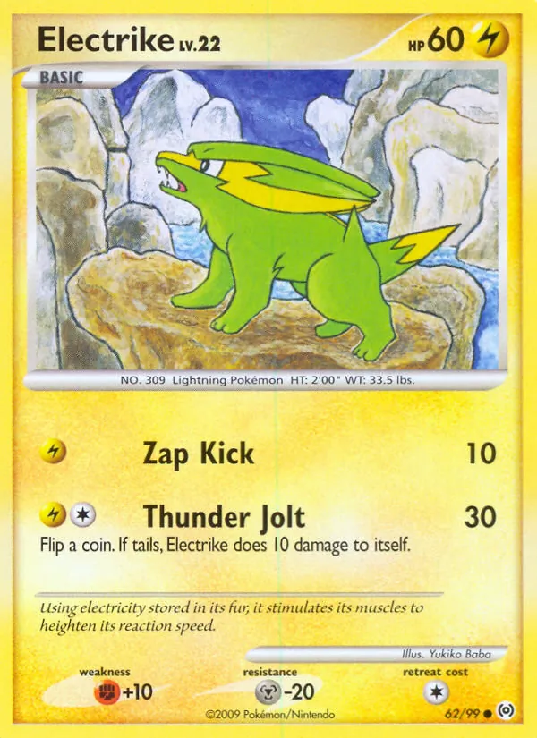Electrike Arceus 62/99