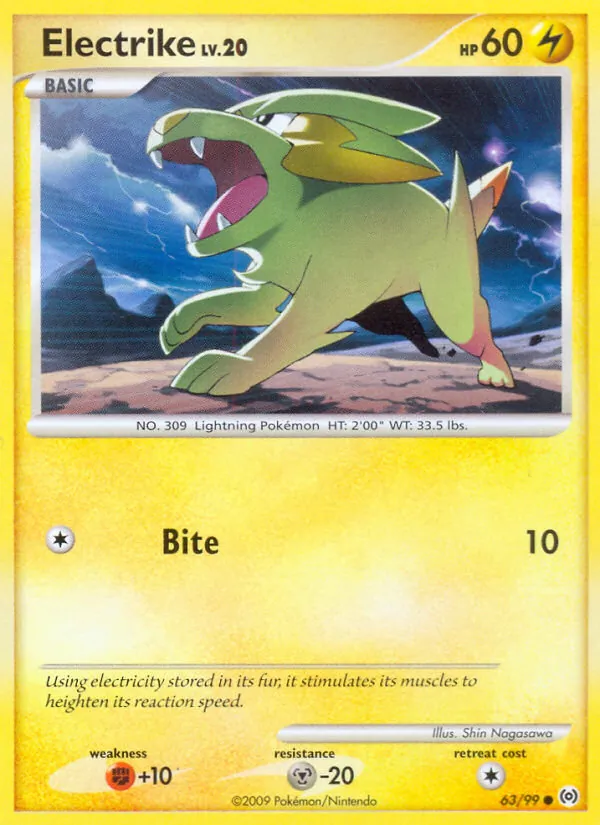 Electrike Arceus 63/99