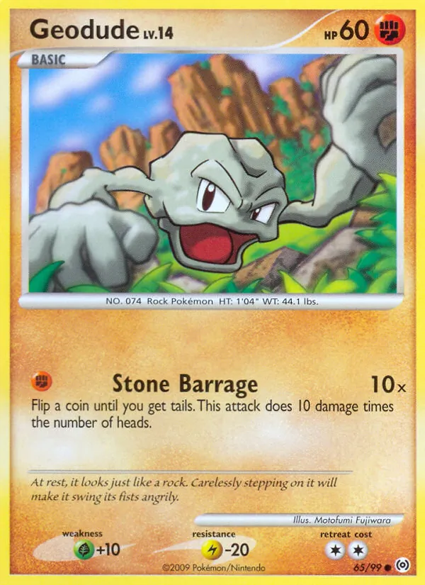 Geodude Arceus 65/99
