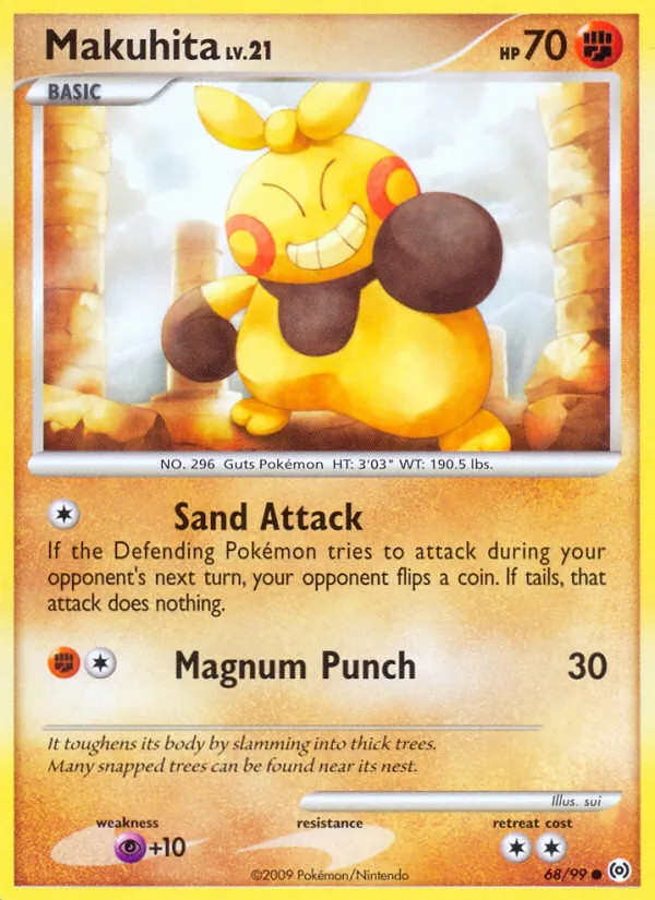 Makuhita Arceus 68/99