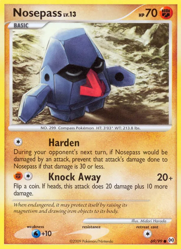 Nosepass Arceus 69/99