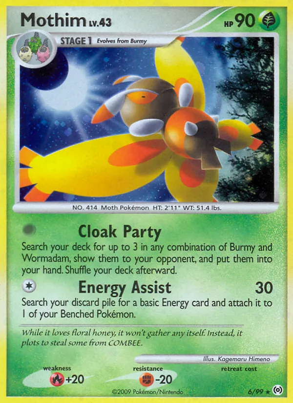 Mothim Arceus 6/99