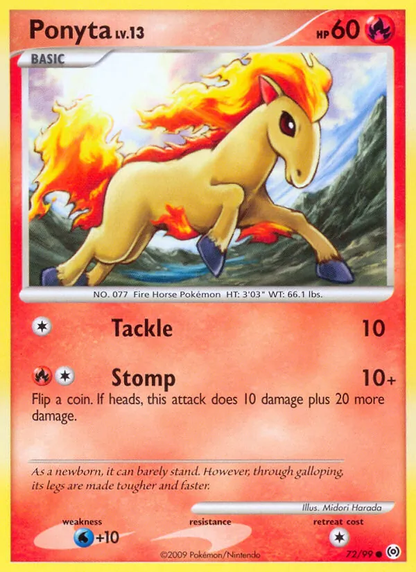 Ponyta Arceus 72/99