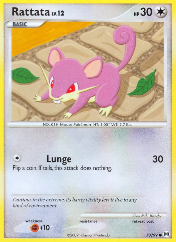 Rattata Arceus 73/99