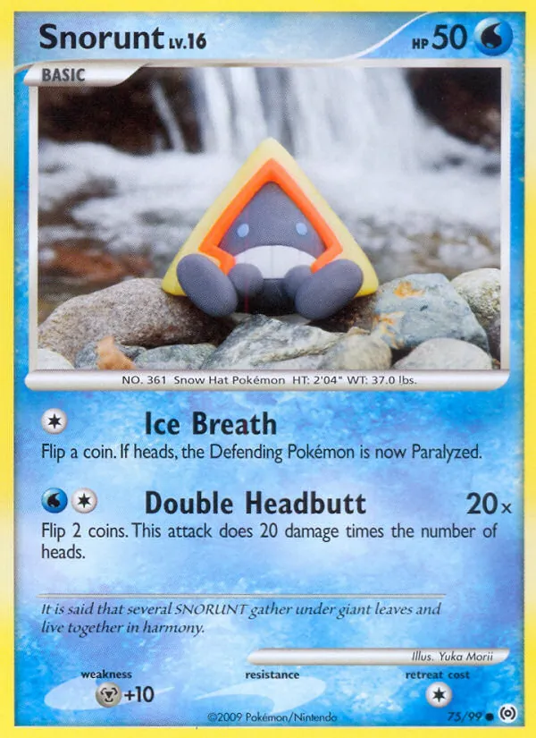Snorunt Arceus 75/99