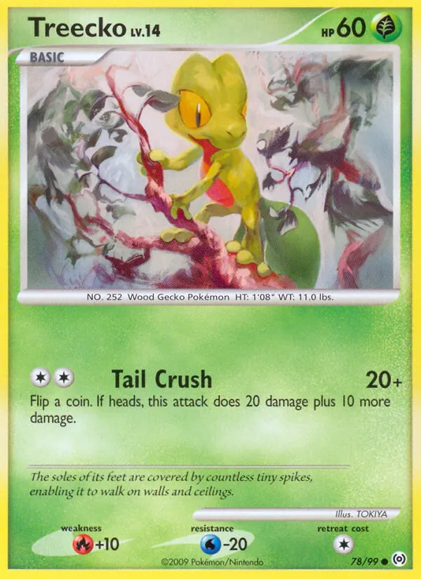 Treecko Arceus 78/99