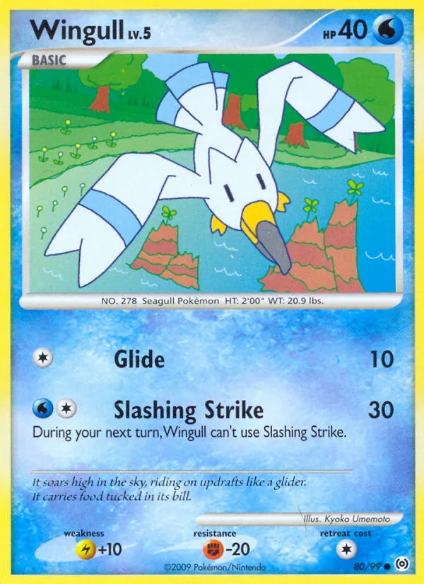 Wingull Arceus 80/99