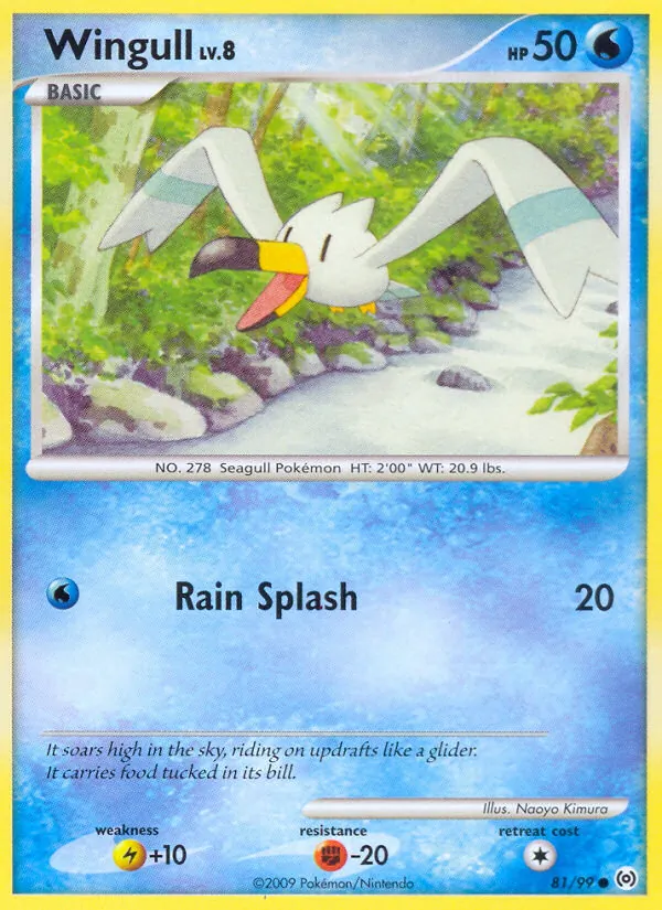 Wingull Arceus 81/99