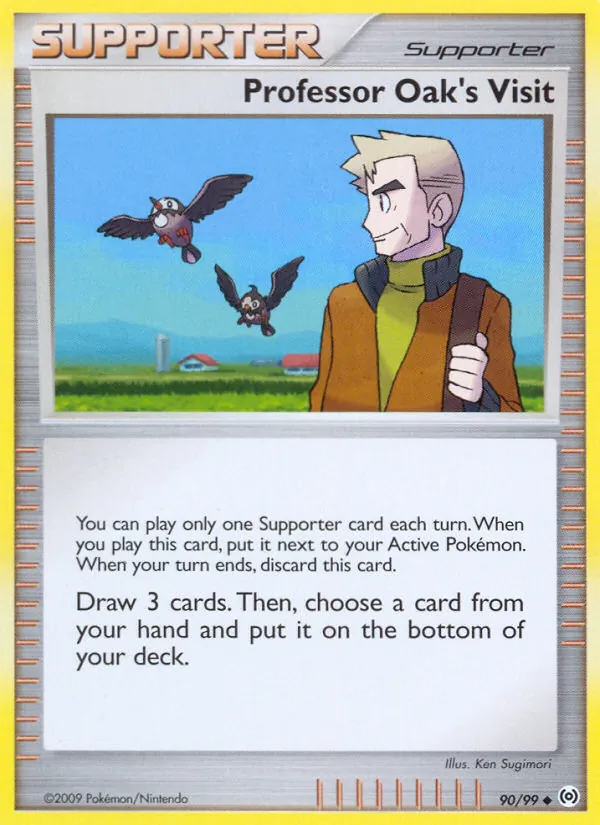 Professor Oak's Visit Arceus 90/99