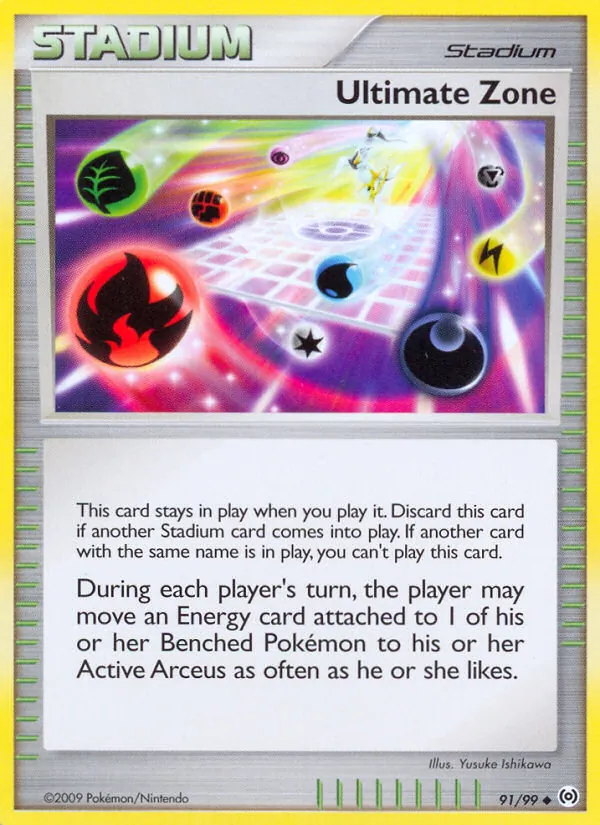 Ultimate Zone Arceus 91/99
