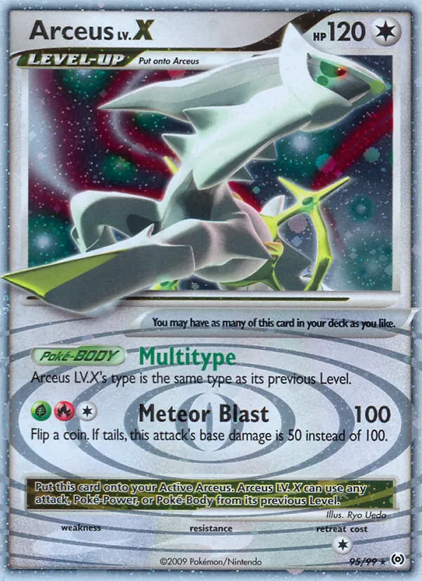 Arceus LV.X Arceus 95/99