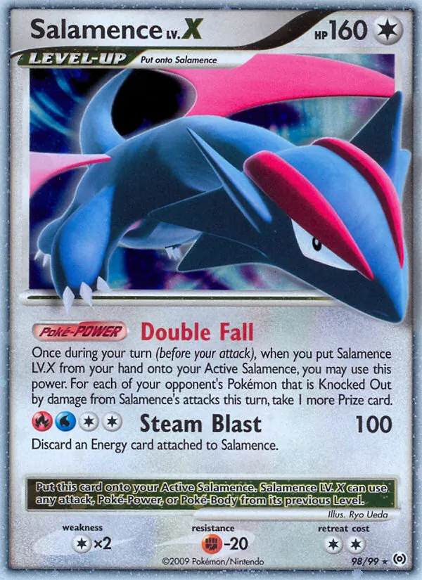 Salamence LV.X Arceus 98/99