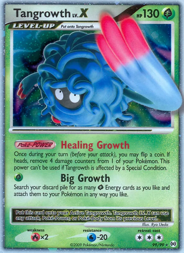 Tangrowth LV.X Arceus 99/99