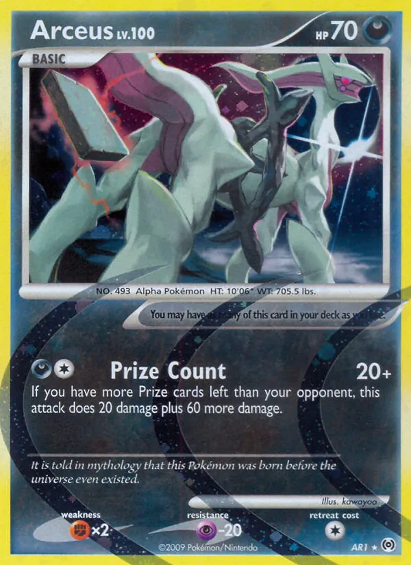 Arceus Arceus AR1/99