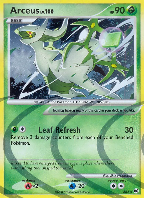 Arceus Arceus AR2/99