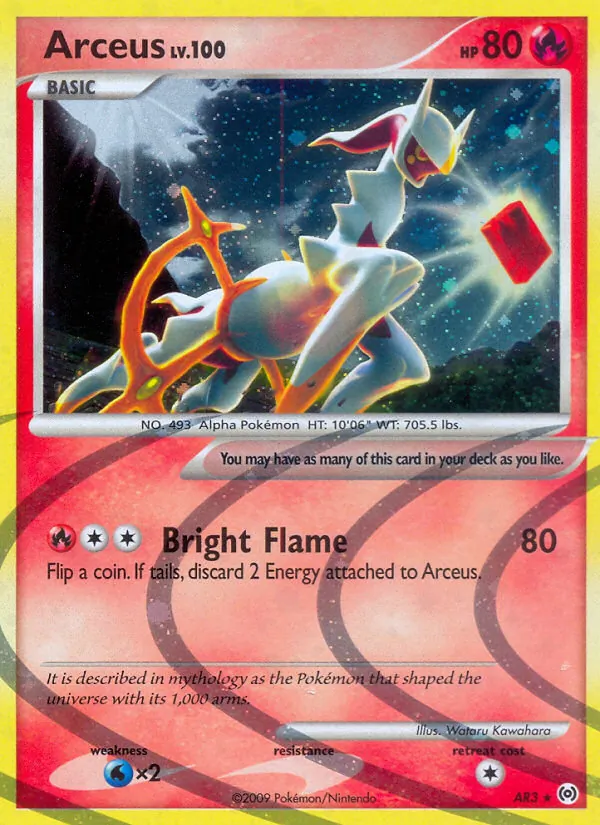 Arceus Arceus AR3/99