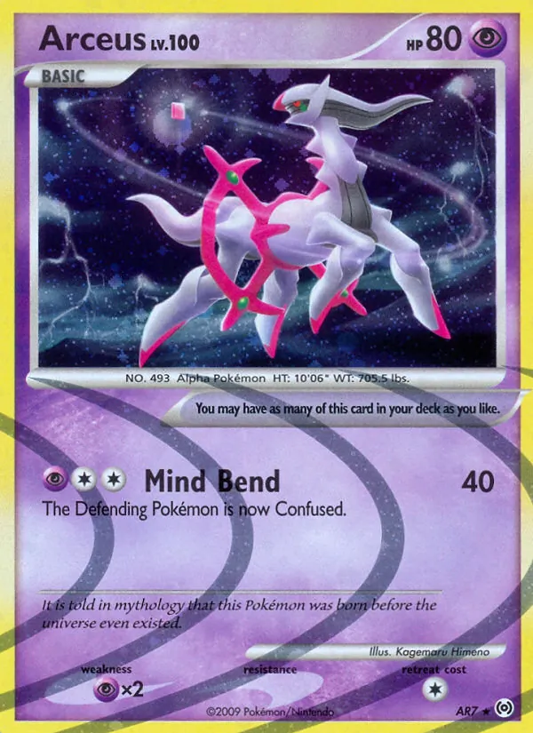 Arceus Arceus AR7/99
