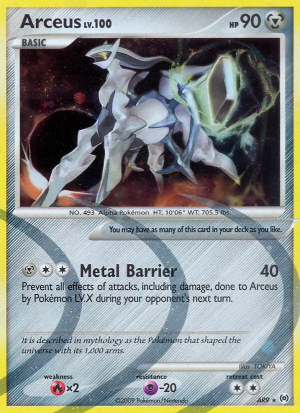 Arceus Arceus AR9/99